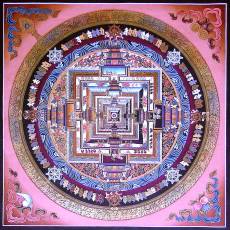 Tibetan mandala 'Kalachakra thangka' © Wikimedia Commons