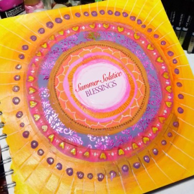 Summer Solstice inspired&nbsp;Creativity